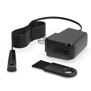 Superer 5FT Charger Fit for Braun Shaver Series 9 7 5 3 1, 310s 3040s 9577cc 9517s 7085cc 12V Charging Cord Replacement for Braun S3 S5 S7 S9 Electric Razor Shaver Trimmer Wall Power Adapter