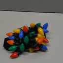 C7 Bulbs Christmas String Lights with Remote - 50 LED 26ft Battery String Lights - Fairy Christmas Lighting for Outdoor Yard Wreath House Party Xmas Tree Christmas Decorations - Multi Color