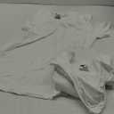 Hanes Comfort Fit Undershirt, Men’s Crewneck Stretch-Cotton T-Shirt, 4-Pack, White-4 Pack, Large