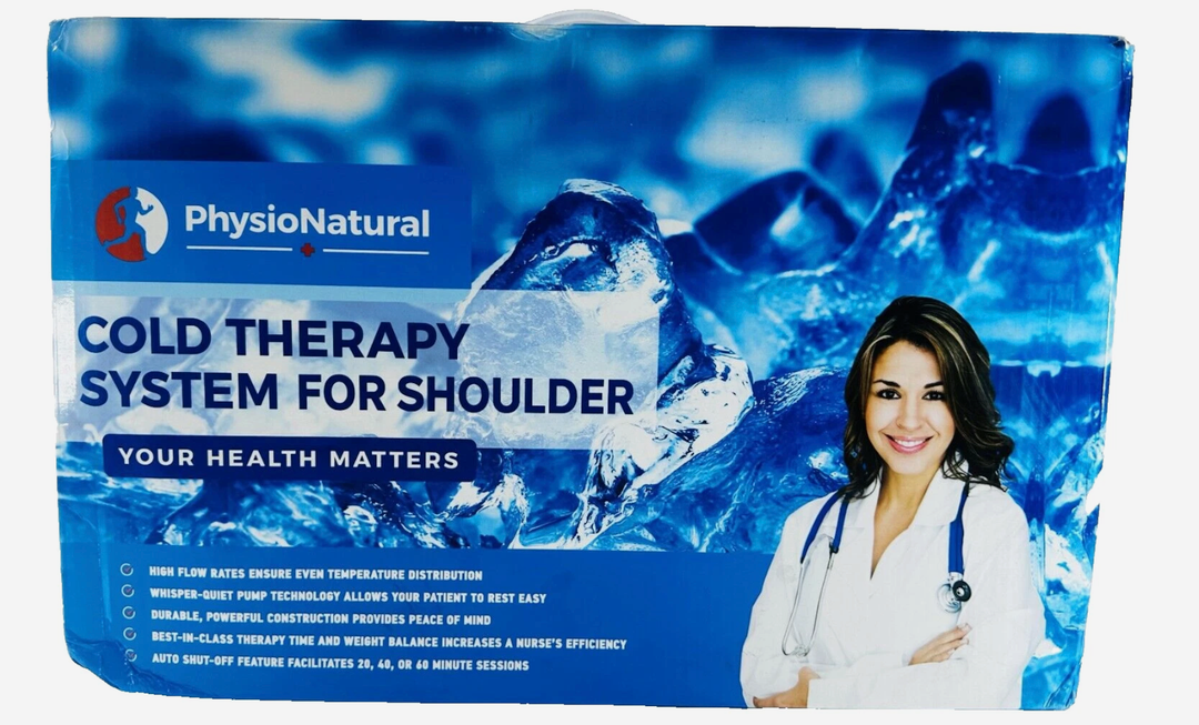PhysioNatural Cold Therapy System for Shoulder — Cryotherapy Freeze Kit
