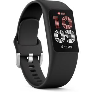 FITVII Slim Fitness Trackers, Fitness Watch with 24/7 Heart Rate, Blood Pressure, Blood Oxygen, Stress Monitor, AMOLED Activity Tracker Step Calorie Counter, IP68 Waterproof Smart Watch for Women Men