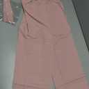YOURUIKEY Girls Jumpsuit Cute Summer Outfits Kids Crop Top Button Short Sleeve Halter Belted Romper Tween Girls Trendy Clothes Size 8