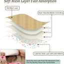 Reusable Cat Diapers 3 Pack with Good Absorbency Easy to Put on Adorable Diapers for Cats Secure Fit, S