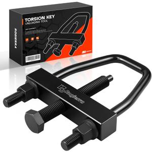 Torsion Key Unloading Tool, torsion bar key adjuster Bar Suspensions Installation Removal Tool Leveling Decompress Tool Compatible with Dodge Ford Chevrolet Chevy GMC GM HD Trucks SUVs, Black