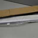LazBlinds No Tools No Drill 1" Vinyl Mini Blinds, Cordless Blinds for Windows, Light Filtering Horizontal Window Blinds & Shades, 34 1/2" W x 48" H, White