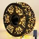 JMEXSUSS 272ft 800 LED Outdoor Christmas Lights, 8 Modes Warm White Christmas Tree Lights Green Wire, Waterproof Led String Light for Outside Indoor Xmas Party Tree Decor