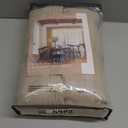 Burlywood Birch Linen Pinch Pleated Curtains 120 Inches Long for Living Room Pleated Drapes Hooks Back Tab Thick Linen Textured Boho Farmhouse Country Extra Long 120 Inch Curtain for Dining Bedroom