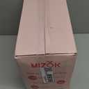 MIZOK Dog Pee Pads Extra Large 28"x34", Potty Pads for Big Dog Breeds, Super Absorbent & Leak-Proof, Pink Cherry Blossom Prints, Thick & Heavy, 4 Adhesive Tabs, XL (40 Counts)