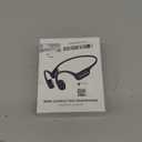 SAMVEK Swimming Headphones, Bone Conduction Headphones, 5.4 Bluetooth Wireless Open Earphones Sports,IP68 Waterproof Headphone Built-in 32GB MP3 Player,Swimming Headphone Underwater for Running-Black