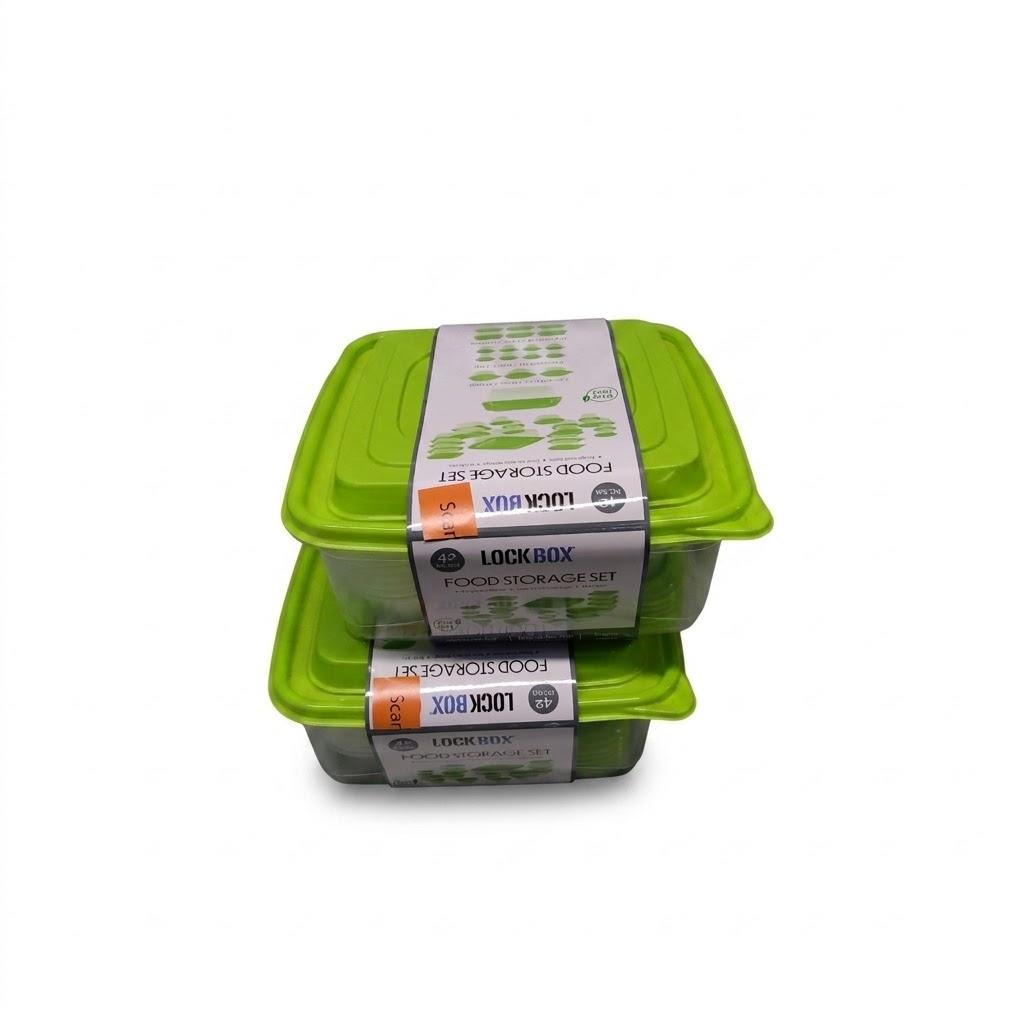 42PC Food Storage Set 2 Pack