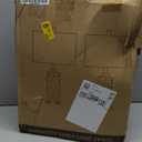 27" Alabaster and Wood Table Lamp Set of 2 with Night Light Nightstand Lamps with USB Ports White Linen Fabric Shade Bedside Lamp Decor for Living Room Bedroom Home Office Hotel Bar House