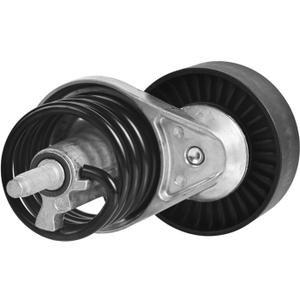 38123 Automatic Belt Tensioner w/Pully Compatible with 1992-1997 Ford Models V8: Bronco, E-150/E-250/E-350 Econoline, Club Wagon, F-250/F-350, F Super Duty - 5.0L, 5.8L, 7.3L
