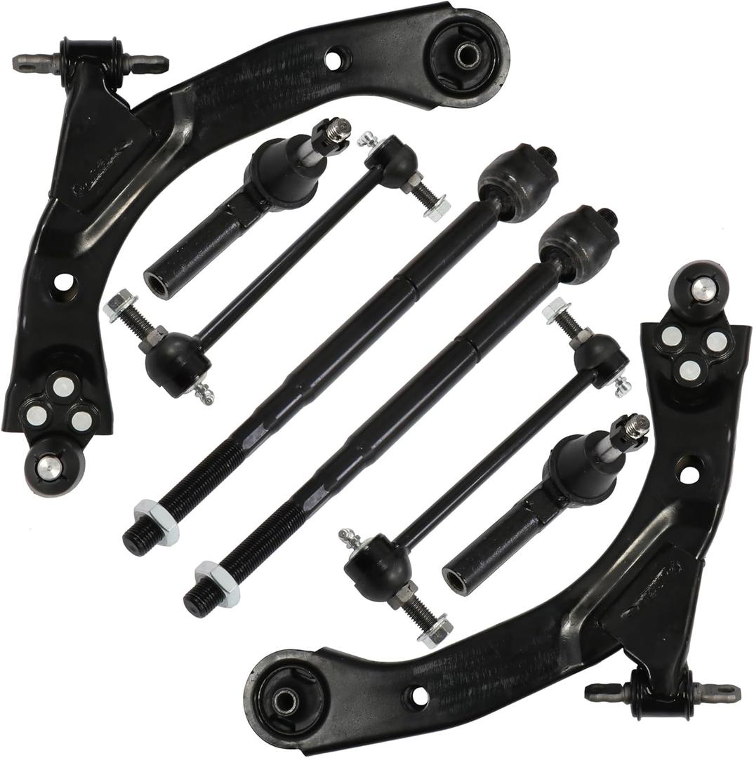 8PCS Front Lower Control Arm Assembly Suspension Kits K620301 K620302 Compatible with 2005-2010 Chevy Cobalt, 2008-2010 Chevy HHR, 2007-2009 Pontiac G5, 2005-2006 Pontiac Pursuit