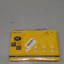 Ascher Vintage LED Edison Bulbs, 6W, Equivalent 60W, Non-Dimmable, High Brightness Warm White 2700K, ST58 Antique LED Filament Bulbs with 80+ CRI, E26 Medium Base, Clear Glass, Pack of 4