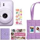 FUJIFILM Instax Mini 12 Holiday Bundle 2025 - Lilac Purple