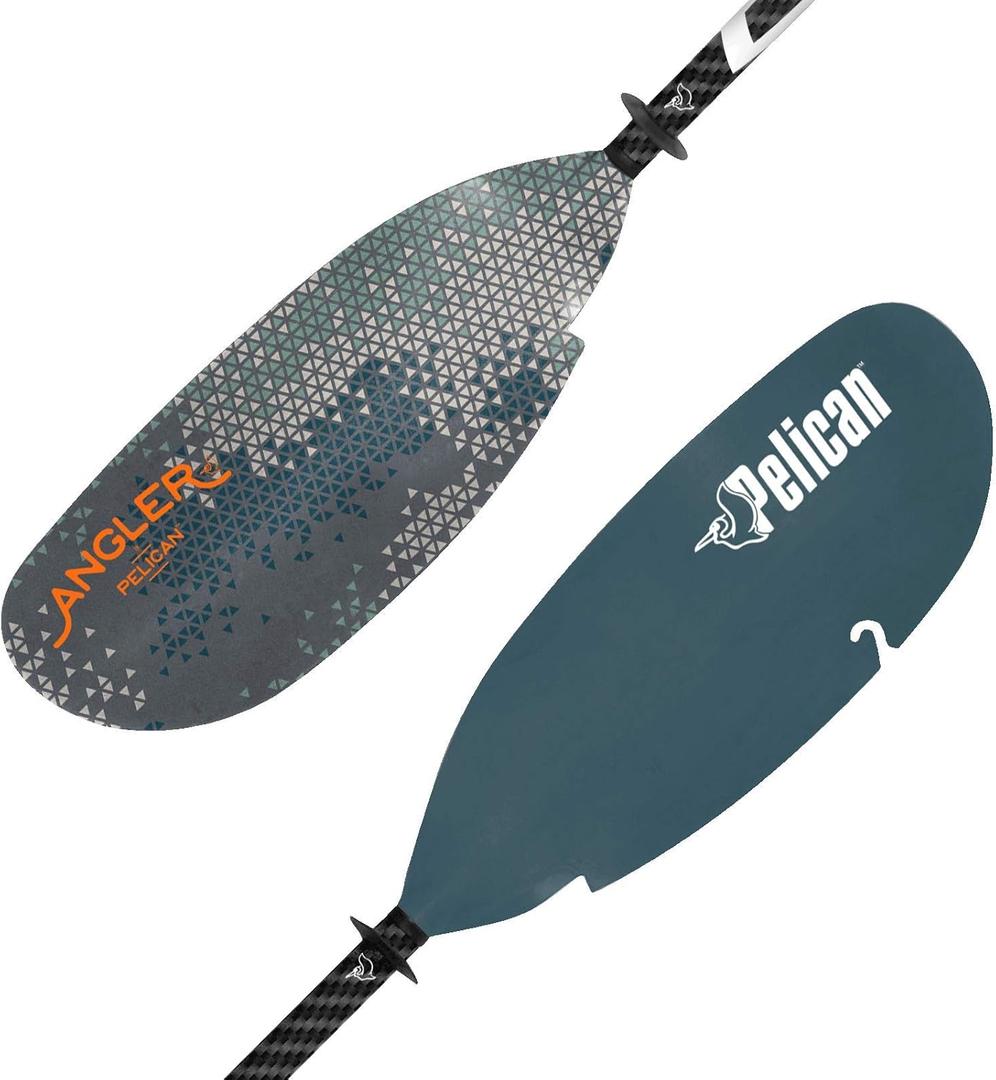 The Catch Kayak Paddle|Adjustable Fiberglass Shaft with Nylon Blades|Lightweight, Adjustable| Perfect for Kayak Fishing, 98.5 inch (250cm) - Arctic Blue - PS1973-00