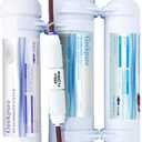 Geekpure 3 STAGE Portable Aquarium Reverse Osmosis RO Drinking Water Filter System-100 GPD