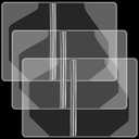 3 Pack Notebook Clear Cover for Transparent Waterproof PVC Notebook Strong Plastic Protective Cover for Journal Weeks Planners and Books (A5)