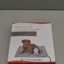 Pet Heating Pad for Cats & Dogs Indoor Outdoor, Warming Cat Heating Pad with Chew Resistant Cord, Adjustable Temperature & Time, Heated Cat Bed Mat Waterproof for Cats Small Dogs, 17.7''  17.7'' (Grey)