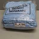 Buryeah 10 Pcs Fleece Blanket Bulk Soft Warm Fleece Blankets Cozy Lightweight Throw Blankets Plush Pet Throw Blanket for Home Bed Sofa Office Wedding Gifts Travel(50" X 60",Light Blue)