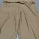 Forever 21 Womens Glitter High-Rise Flare Pants (Large, Champagne)