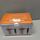 150W LED Temporary Work Light 5000K Daylight 22500 Lumens Super Bright with Fan Radiator Stainless Steel Guard Construction Lights Sturdy Hook Suitable for workshops, Construction Sites, etc.