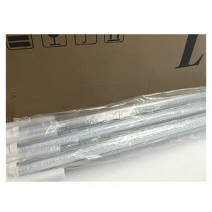 Goodsteward 4ft LED Light Tube, 18W, Clear Lens. Ballast Compatible 5000K, Clear Cover UL, DLC, CE, ROHS Certified (Pack of 4)