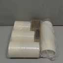 Eldnacele Waterproof Flameless Flickering Candles with 6 Hours Timer, Indoor Outdoor White LED Plastic Battery Operated Pillar Candles Pack of 4 Wedding Dinner Home Decor, D3x H4 5 6 8