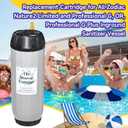 Replacement G45 Mineral Cartridge for Nature2 W28145 N2CG45 W26745 for All Zodiac Limited & Professional G or Pro G Plus Inground Pool Vessel W25904 W20011, Up to 45,000 Gallons