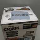 Ninja Crispi Air Fryer, Microwave, Freezer & Dishwasher Safe, Non Toxic Glass Portable Cooking System, 4 QT & 6 Cup Glass Containers with Storage Lids, Easy Meals, Air Fry, Bake, Stone, FN101ST