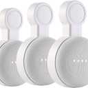 PEF Outlet Wall Mount Holder for Google Nest Mini and Google Home Mini, A Space-Saving Accessories with Cord Management for Google Mini Smart Speaker, No Messy Wires or Screws (3 Pack)