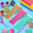 3 x Decorative Bulletin Board Borders Set - 12 Rolls 393.6 Ft Colorful Wave Shape Border Trim for Classroom, Office, School Decorations - Teacher Decor Borders for Bulletin Boards, Wall & Theme Supplies