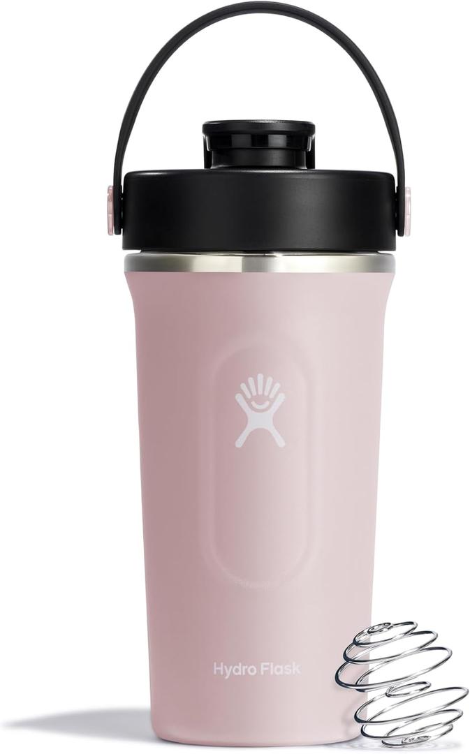 Hydro Flask Shaker Bottle  Insulated Stainless Steel Gym Bottle for Pre Workout & Protein 24 Oz Trillium