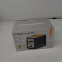Toastmaster 2-Slice Cool Touch Toaster, black with stainless accent