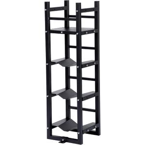 Refrigerant Tank Rack w/ 3x30lb and Storage Plate, Stable Refrigerant Cylinder tank rack, Cylinder Rack Sufficient Storage for Freon, Gases, Oxygen, Nitrogen, Acetylene