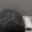 Electric Heated Blanket 72"x84" Full Size - Dual-Sided with Microplush & Sherpa Fabric, 4 Heat Settings & 10 Hours Auto Off, Machine Washable - Iron Gray