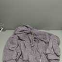 Nirovien Womens Sherpa Jacket Fuzzy Zip Up Hoodie Oversized Fleece Jackets Fluffy Coat with Pockets, 3XL