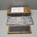 QEEIG ‎Bathroom Shelves Over Toilet - Paper Storage Wall Mounted Farmhouse Decor Decorations Aesthetic Décor Sign Small Floating Shelf 2+1 Set 16 inch, Rustic Brown (020BN)