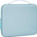 11.6 Inch Hard Laptop Case Tablet Sleeves Compatible with 11.6" MacBook Air/Acer Chromebook 311/DELL Chromebook 11 3100/Asus 2024 Vivobook Go/HP Chromebook 11/Lenovo 100E Chromebook G2 Mtk (Light Blue)