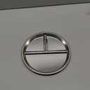 4pcs 304 Stainless Steel Kids Plates，9"NonToxic Circular Portion Control Plate，Suitable For Children To Use,Portion Plates For Weight Loss Adults，Reusable, NonToxic, Anti Drop, And Dishwasher Safe