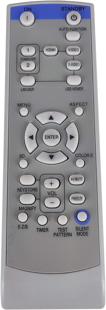 New XD250REM Remote Control for Mitsubishi Projector FD630U/FD630U-G/WD620U/WD620U-G/XD250U/XD250U-G/XD250U-ST/XD280U/XD280U-G
