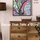 Tree of Life Jigsaw Puzzle 1000 Pieces for Adults  Colorful Nature Art Puzzle, Unique Puzzle for Gift, Family Fun & Home Decor Perfect Snap, 27.6 x 19.7 in, Hipazous