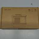 Small Cassette Player Recorder, Portable AM FM Vintage Tape Cassette Player with Big Speaker and Headphones, Built-in Microphone, Powered by DC or AA Battery for Walking (Blue)