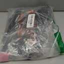 rabbitgoo Dog Harness No Pull with 2 Leash Clips, Adjustable Soft Padded, Reflective Oxford No Choke Pet Vest with Easy Control Handle for Large Dogs, Black, Large