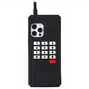 Kawaii Phone Cases Compatible with iPhone 15 Pro Max,Cute Cartoon Retro Classic Cellular Phone Case Women Girls 3D Soft Silicone Shockproof Cover for iPhone 15 Pro Max