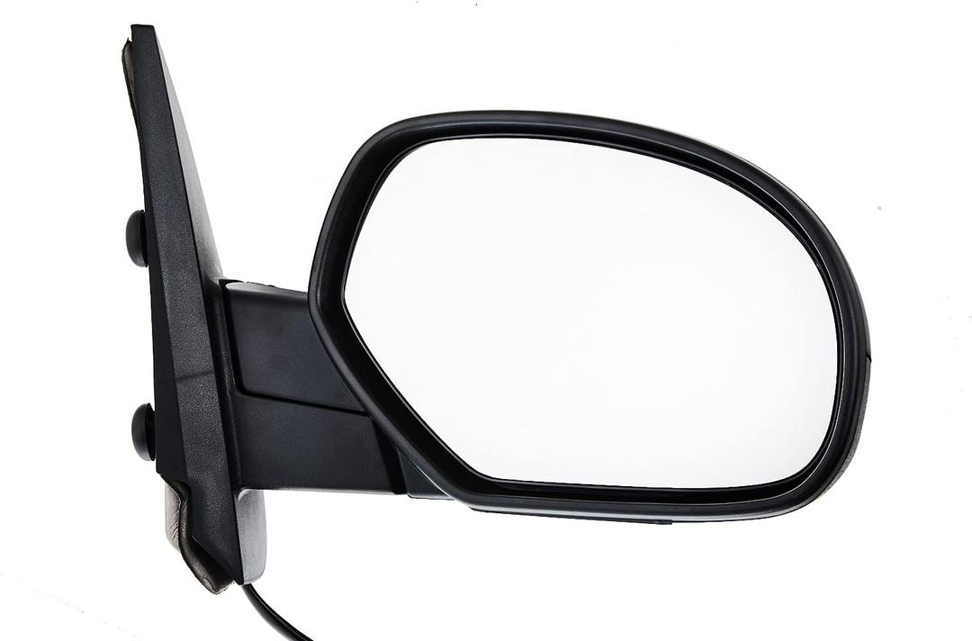 Rearview mirror Replacement Fit for 2007-2013 for Chevy Silverado 1500 2500 HD 3500 HD for GMC Sierra 1500 2500 HD for GMC Yukon/Yukon XL 1500 Power Heated Manual Fold Right Side View Mirror, Only Passenger Side
