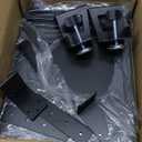 Keyboard Tray Under Desk Large C-Clamp 25.6 (30 Including Clamps) x 11.8 Slide-Out Platform Computer Drawer Pull Out Keyboard & Mouse Tray Black DSF4