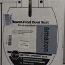 KOHLER 20111-96 Brevia, Slow Close Toilet Seat, Round Toilet Seat, Grip-Tight Bumpers Quick-Attach Hardware, Biscuit