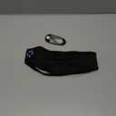 Navly Sleep Headphones, 10Hrs Sports Headband with Soft Cozy Earbuds Comfortable, Headphones Headband with Ultra-Thin HD Stereo Speakers Perfect for Workout,Running,Yoga,Travel (Dark Black)