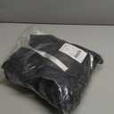 NICETOWN Pitch Black Solid Thermal Insulated Grommet Blackout Curtains/Drapes for Bedroom Window (2 Panels, 42 inches Wide by 63 inches Long, Black)